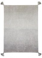 Přírodní koberec, ručně tkaný Ombré Dark Grey - Grey 120 × 160 cm - Koberec
