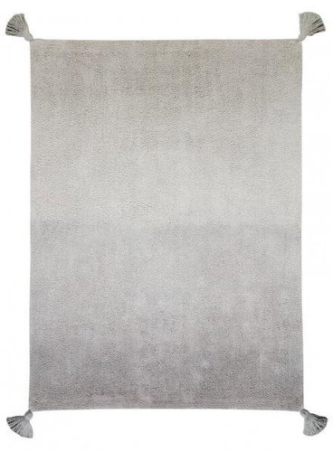 Přírodní koberec, ručně tkaný Ombré Dark Grey - Grey 120 × 160 cm - Koberec - Main image