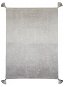 Prírodný koberec, ručne tkaný Ombré Dark Grey-Grey 120 × 160 cm - Koberec