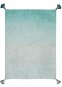 Prírodný koberec, ručne tkaný Ombré Emerald 120 × 160 cm - Koberec