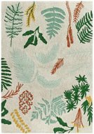 Přírodní koberec, ručně tkaný Botanic Plants 140 × 200 cm - Koberec