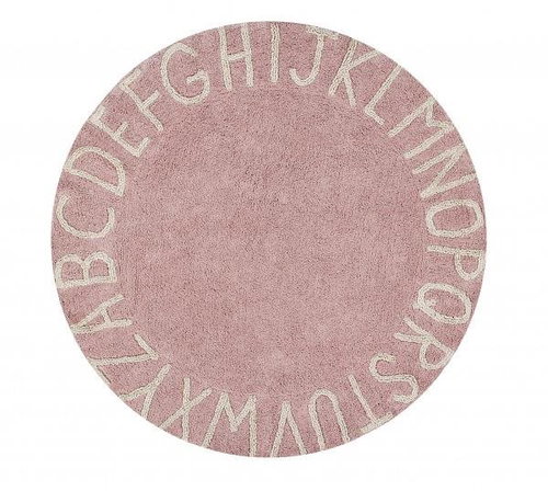 Přírodní koberec, ručně tkaný Round ABC Vintage Nude-Natural 150 × 150 o cm - Koberec - Main image