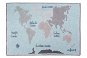 Přírodní koberec, ručně tkaný Vintage Map 140 × 200 cm - Koberec