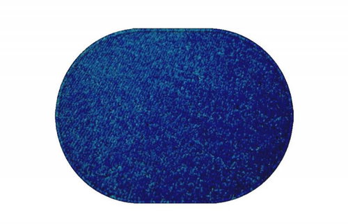 Kusový koberec Eton modrý ovál 140 × 200 cm - Carpet - Main image