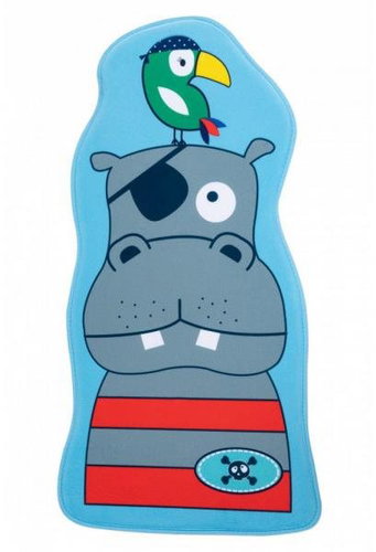 Dětský kusový koberec Mila kids 143 hippo 60 × 80 cm - Koberec - Main image
