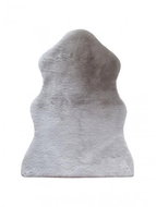 Kusový koberec Bunny 700 Grey 60 × 90 tvar kožešiny cm - Koberec