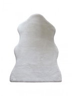 Kusový koberec Bunny 700 White 60 × 90 tvar kožešiny cm - Koberec