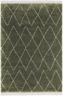 Kusový koberec Desire 104402 Olive-Green/Cream 160 × 230 cm - Koberec