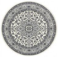 Kruhový koberec Mirkan 104107 Cream/Grey 160 × 160 o cm - Koberec