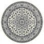 Kruhový koberec Mirkan 104107 Cream/Grey 160 × 160 cm - Koberec