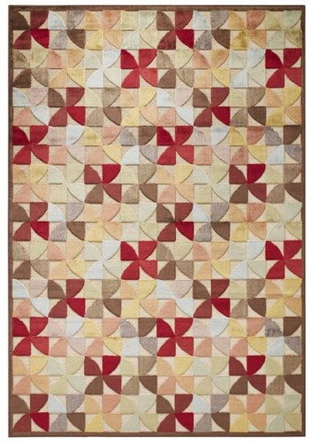 Kusový koberec Creative 103966 Brown/Multicolor z kolekce Elle 160 × 230 cm - Koberec - Main image