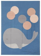 Dětský koberec Adventures 104551 Sky-blue 80 × 150 cm - Koberec