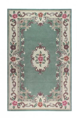 Ručně všívaný kusový koberec Lotus premium Green 67 × 210 cm - Koberec - Main image