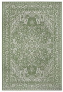 Kusový orientální koberec Flatweave 104810 Green/Cream - Koberec