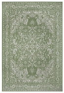 Kusový orientální koberec Flatweave 104810 Green/Cream 200 × 290 cm - Koberec