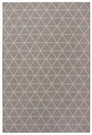 Kusový koberec Flatweave 104831 Light-brown/Cream 120 × 170 cm - Koberec