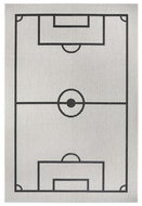 Dětský kusový koberec Flatweave Kids Rugs 104871 Cream/Black 160 × 230 cm - Koberec