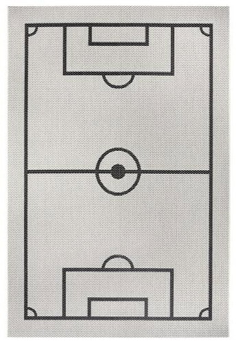 Dětský kusový koberec Flatweave Kids Rugs 104871 Cream/Black 160 × 230 cm - Koberec - Main image