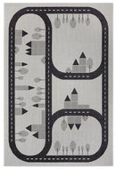 Dětský kusový koberec Flatweave Kids Rugs 104877 Cream/Blue 200 × 290 cm - Koberec