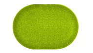 Kusový zelený koberec Eton ovál 50 × 80 cm - Koberec