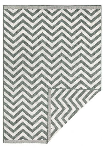 Kusový koberec Twin Supreme 103436 Palma Green creme 80 × 150 cm - Koberec - Main image
