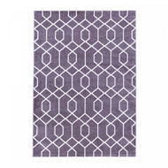 Kusový koberec Efor 3713 violet 80 × 150 cm - Koberec