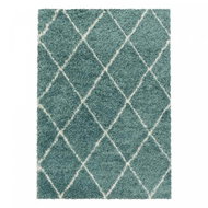 Kusový koberec Alvor Shaggy 3401 blue 80 × 150 cm - Koberec