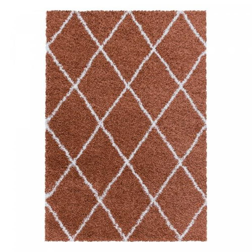 Kusový koberec Alvor Shaggy 3401 terra 80 × 250 cm - Koberec - Main image