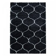 Kusový koberec Salsa Shaggy 3201 anthrazit 80 × 250 cm - Koberec