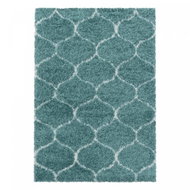 Kusový koberec Salsa Shaggy 3201 blue 140 × 200 cm - Koberec