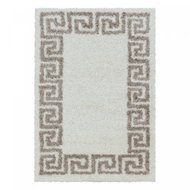 Kusový koberec Hera Shaggy 3301 beige 140 × 200 cm - Koberec