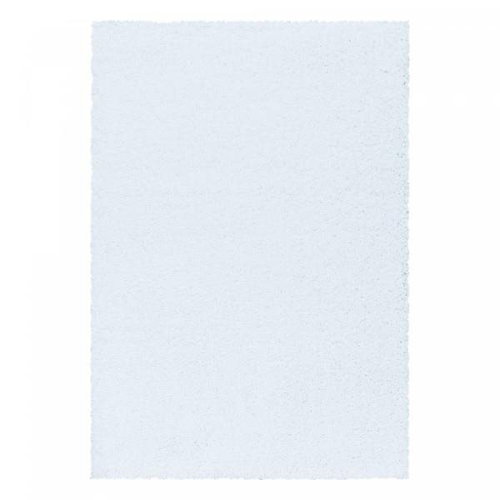 Kusový koberec Sydney Shaggy 3000 white 80 × 150 cm - Koberec - Main image