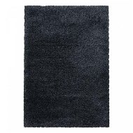 Kusový koberec Fluffy Shaggy 3500 anthrazit 60 × 110 cm - Koberec