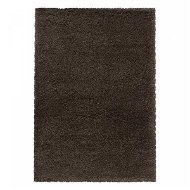 Kusový koberec Fluffy Shaggy 3500 brown 60 × 110 cm - Koberec