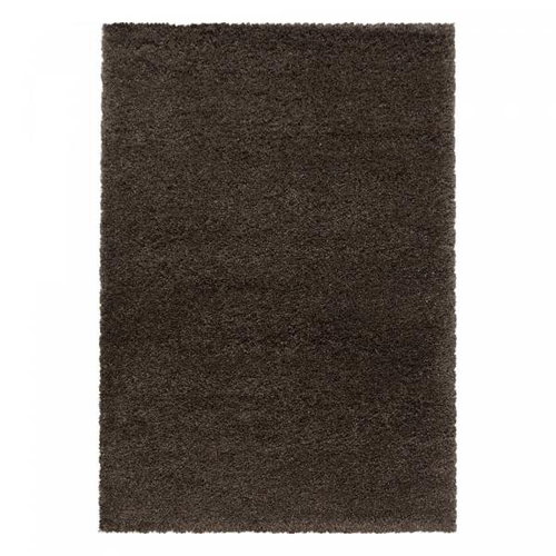Kusový koberec Fluffy Shaggy 3500 brown 140 × 200 cm - Koberec - Main image