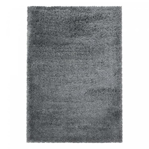 Kusový koberec Fluffy Shaggy 3500 light grey 200 × 290 cm - Koberec - Main image
