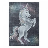 Dětský kusový koberec Funny 2102 grey 120 × 170 cm - Koberec