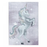 Children's piece carpet Funny 2102 violet 80 × 150 cm - Carpet