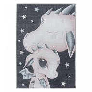 Detský kusový koberec Funny 2107 pink 160 × 230 cm - Koberec