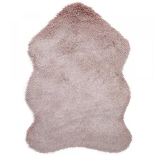 Kusový koberec Freja Faux Fur Copenhagen Blush Pink 60 × 90 tvar kožešiny cm - Koberec - Main image