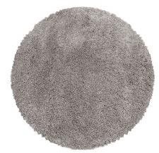 Kusový koberec Fluffy Shaggy 3500 beige kruh 200 × 200 o cm - Koberec - Main image
