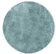 Kusový koberec Fluffy Shaggy 3500 blue kruh - Koberec