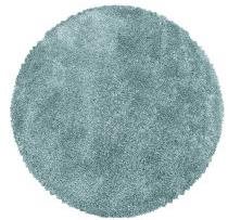 Kusový koberec Fluffy Shaggy 3500 blue kruh 120 × 120 o cm - Koberec - Main image