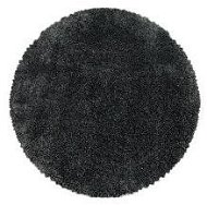 Kusový koberec Fluffy Shaggy 3500 grey kruh - Koberec