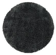 Kusový koberec Fluffy Shaggy 3500 grey kruh 200 × 200 o cm - Koberec - Main image