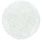 Kusový koberec Fluffy Shaggy 3500 white kruh - Koberec