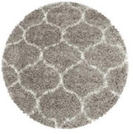 Kusový koberec Salsa Shaggy 3201 beige kruh 120 × 120 o cm - Koberec