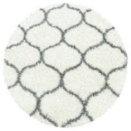 Kusový koberec Salsa Shaggy 3201 cream kruh 120 × 120 o cm - Koberec