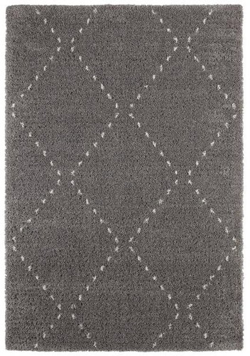 Kusový koberec Retro 105198 Dark Grey, Cream 160 × 230 cm - Koberec - Main image