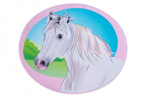 Dětský kusový koberec Mila kids 141 horse 60 × 73 cm - Koberec - Main image
